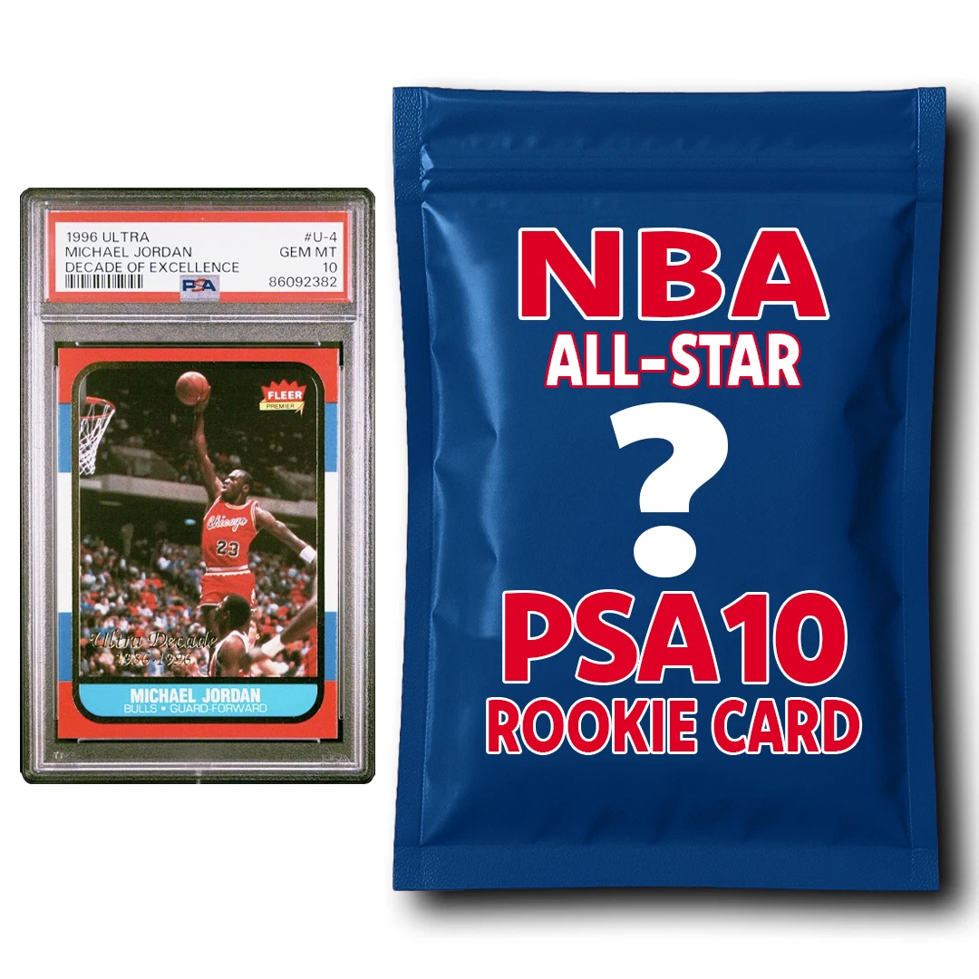 PSA 10 NBA All-Star Rookie Graded Basketball Card Mystery Box