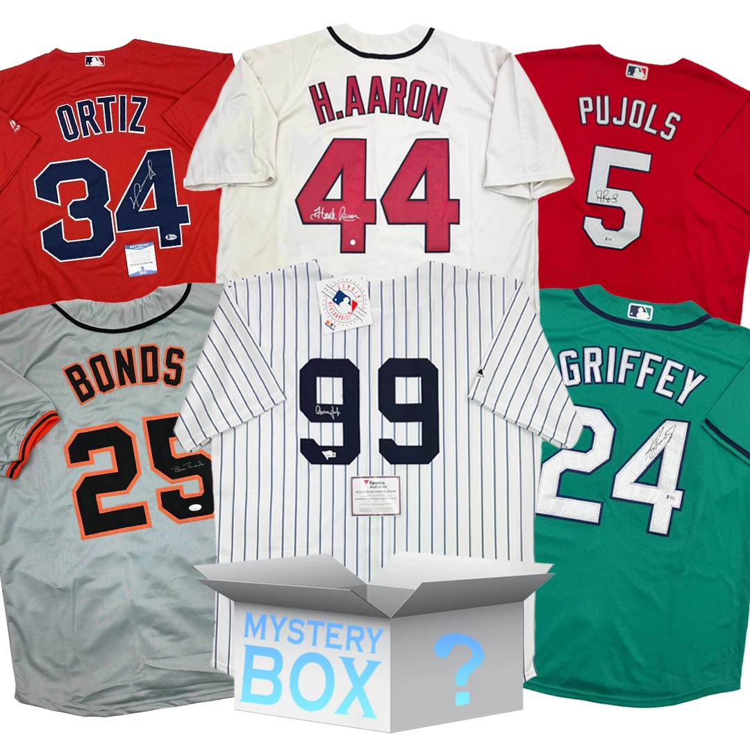 Random Autographed/Signed Baseball Jersey Mystery Box with PSA JSA or BAS COA