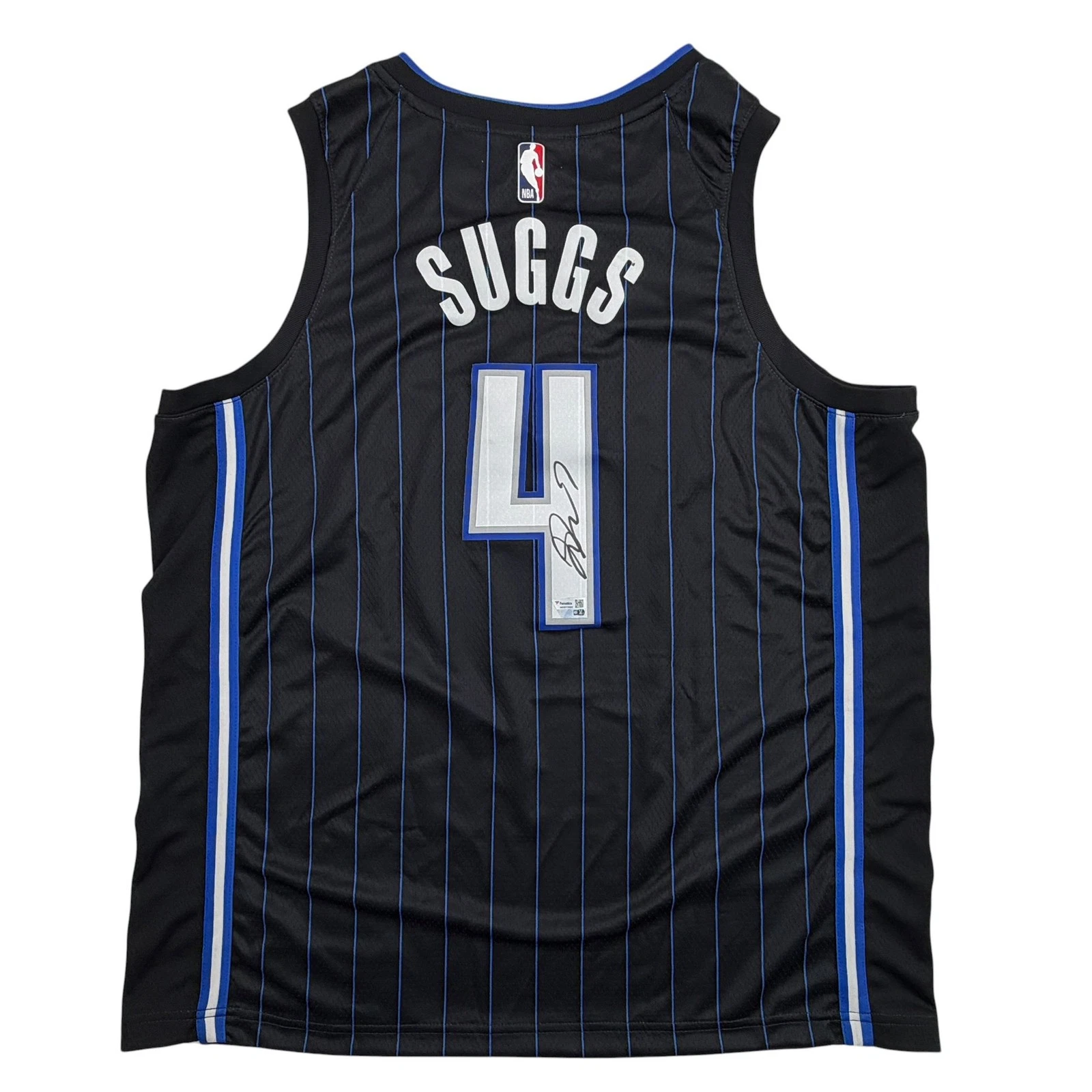 Autographed/Signed Jalen Suggs Orlando Magic Black Authentic Jersey Fanatics COA