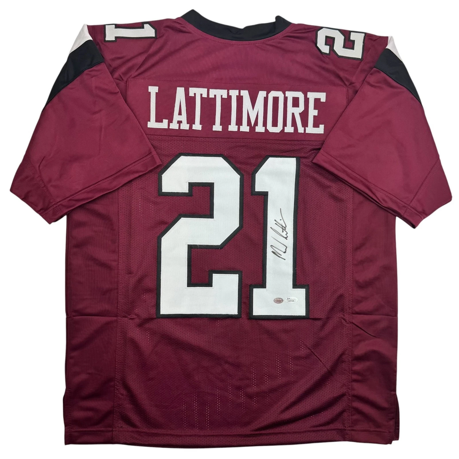 Autographed/Signed Marcus Lattimore South Carolina College Jersey JSA COA