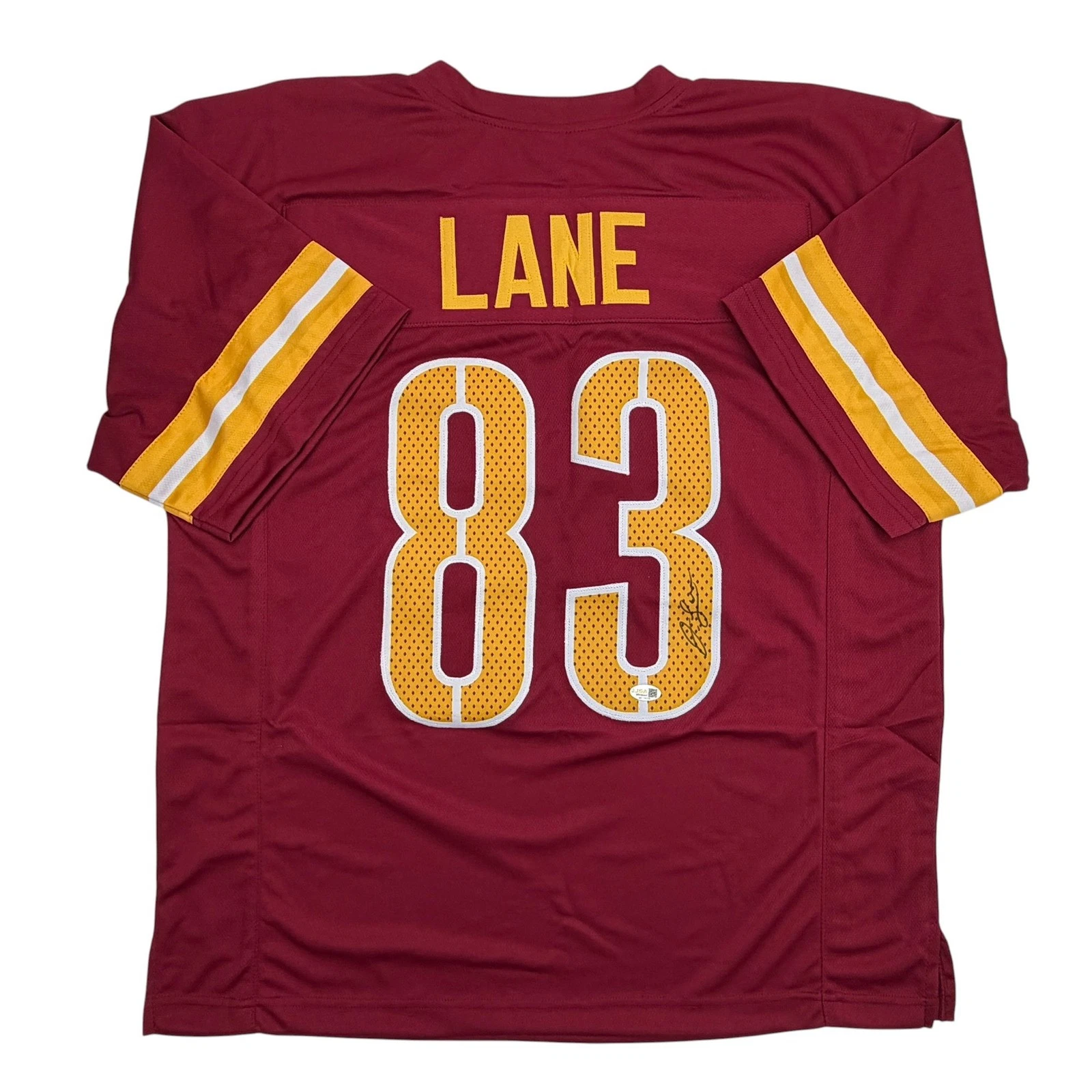 Autographed/Signed Jaylin Lane Washington Maroon Football Jersey JSA COA
