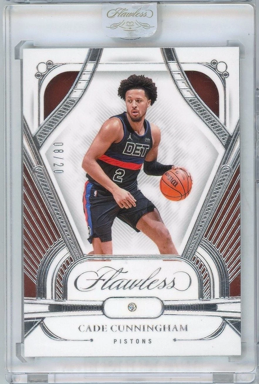 2023 Panini Flawless Cade Cunningham #5 /20 Diamond Basketball Card