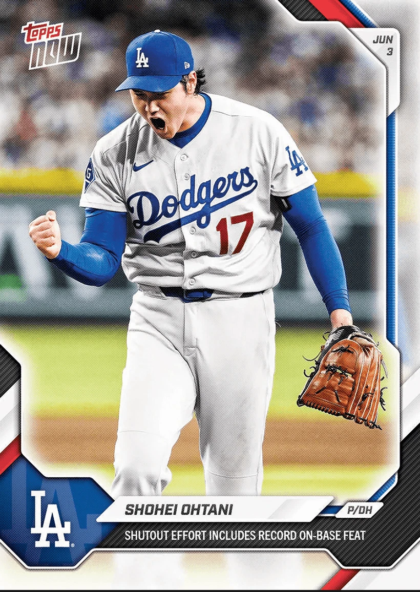 2026 Topps Now Shohei Ohtani #285 Los Angeles Dodgers Baseball Card