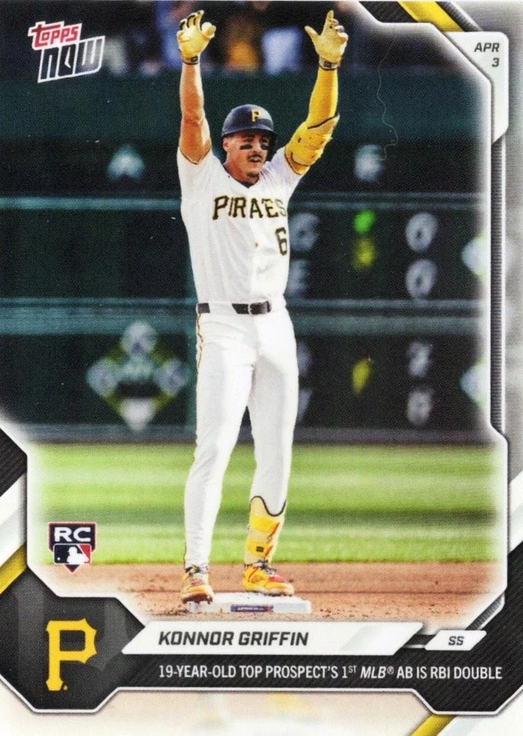2026 Topps Now Konnor Griffin #49SP Rookie RC Baseball Card