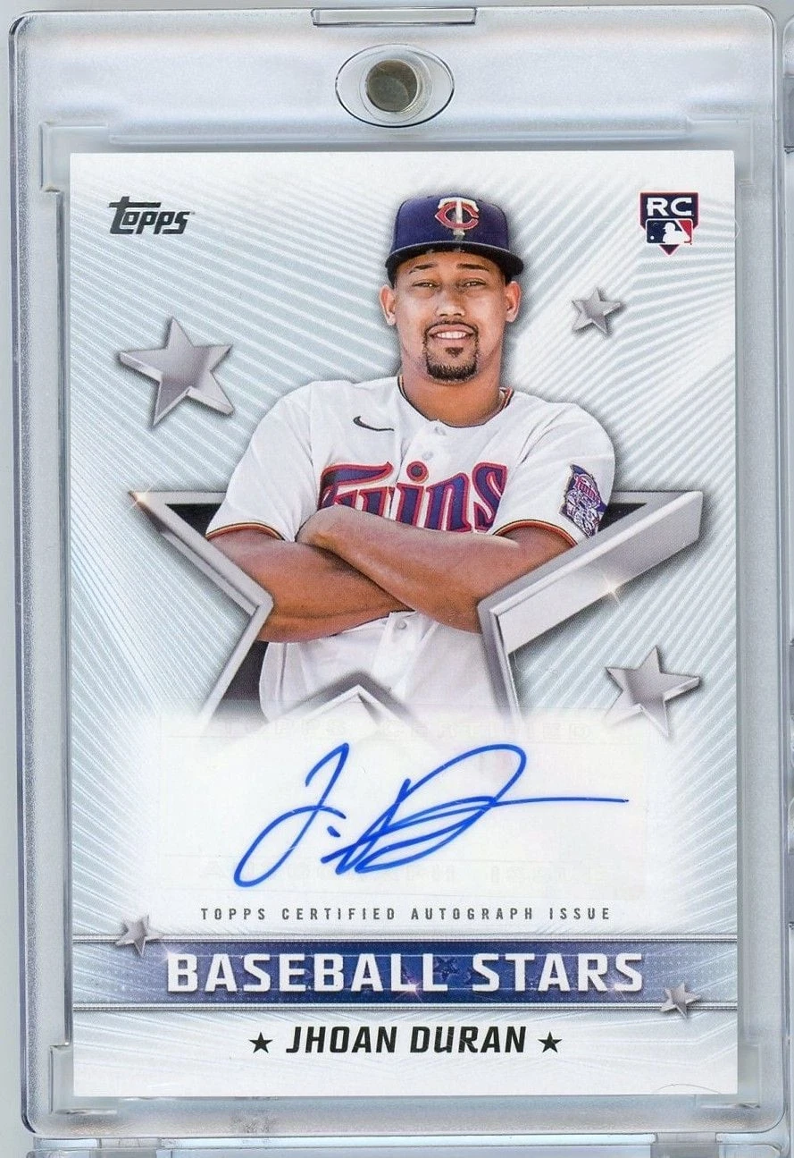 2022 Topps Update Baseball Jhoan Duran #BSAJDU Baseball Stars Auto RC