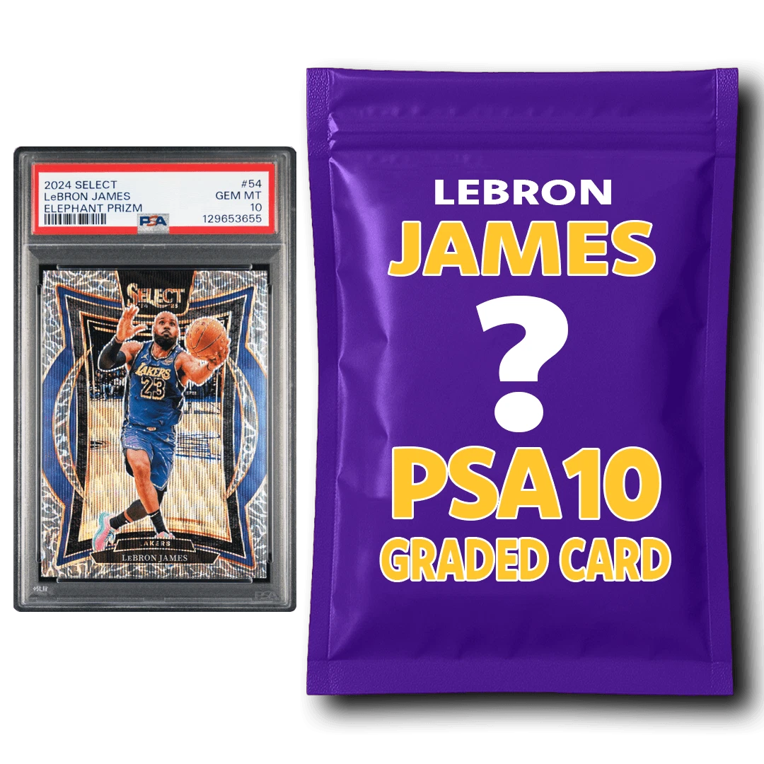 LeBron James PSA 10 Graded Basketball Card Mystery Box