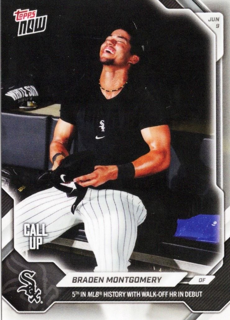 2026 Topps Now Braden Montgomery #311SP Rookie Baseball Card