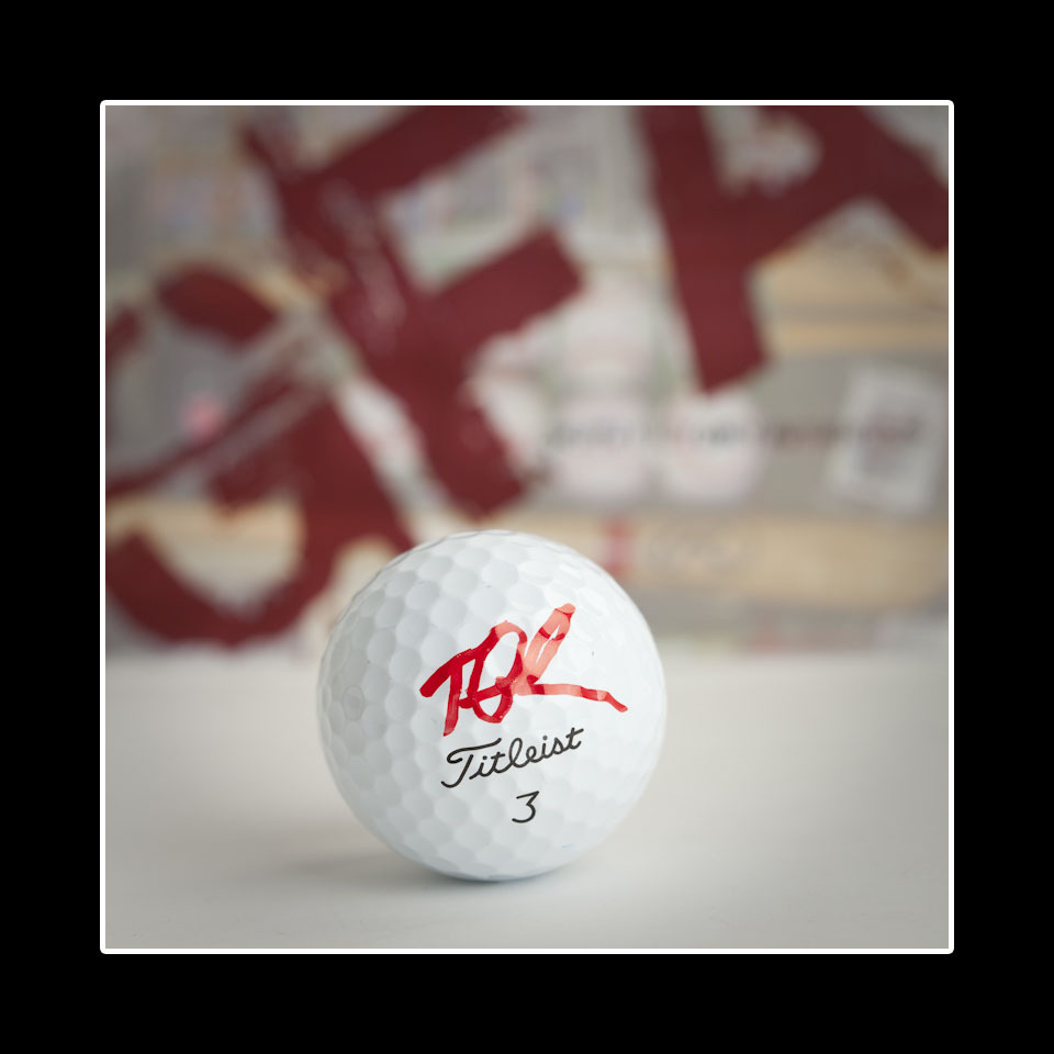 Tom Lehman *PGA Champion* Signed Autograph Titleist Golf Ball T3 COA GFA