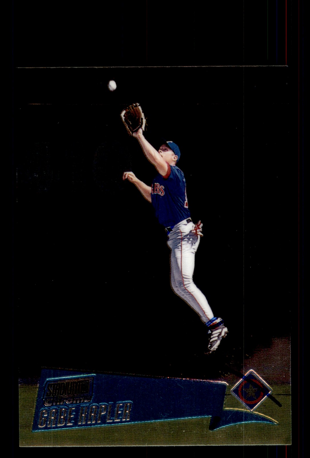 Signed Baseball Card Auto Gabe Kapler 2000 Stadium Club Chrome #69 Rangers