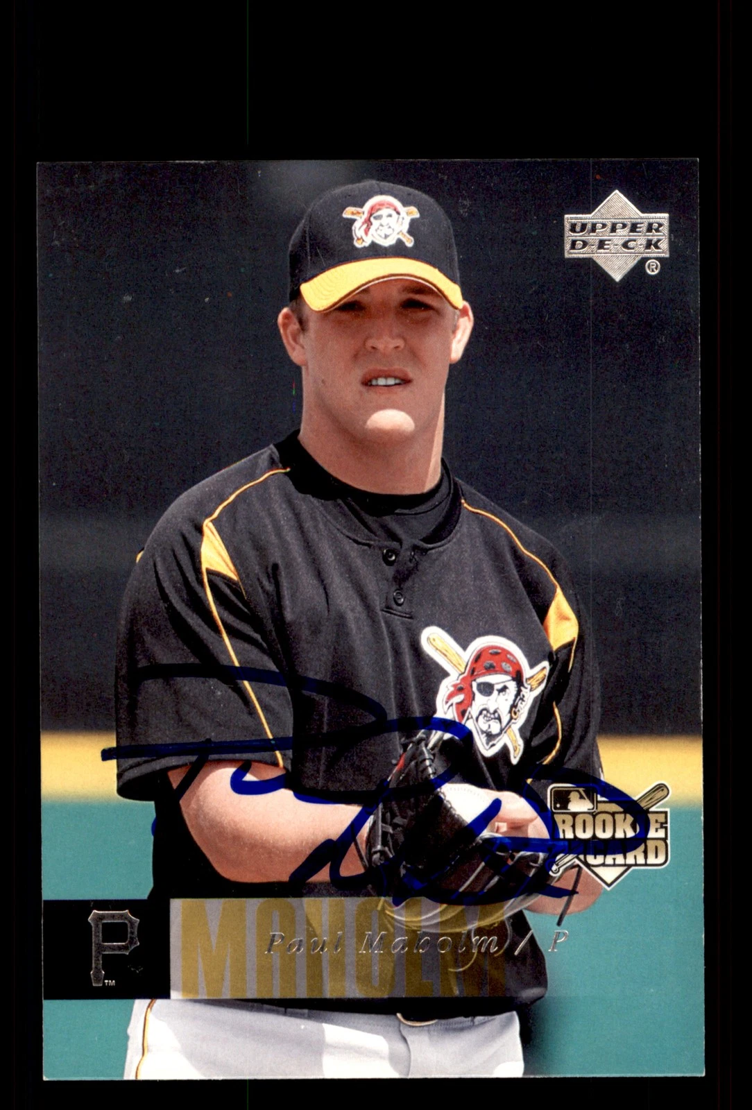 Signed Baseball Card Auto Paul Maholm 2006 Upper Deck #947 Pittsburgh Pirates