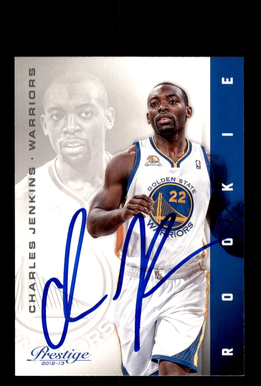 Signed Basketball Card Auto Charles Jenkins 2012-13 Panini Prestige #171