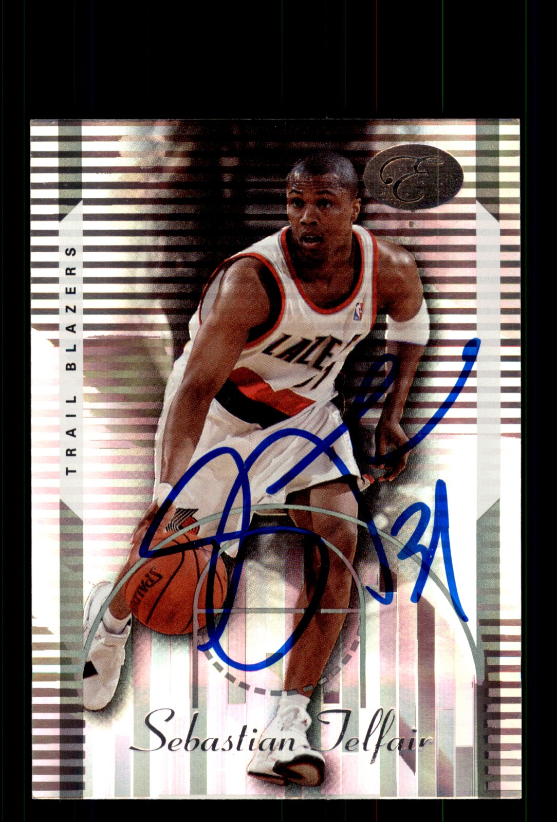 Signed Basketball Card Auto Sebastian Telfair 2006-07 Bowman Elevation #59
