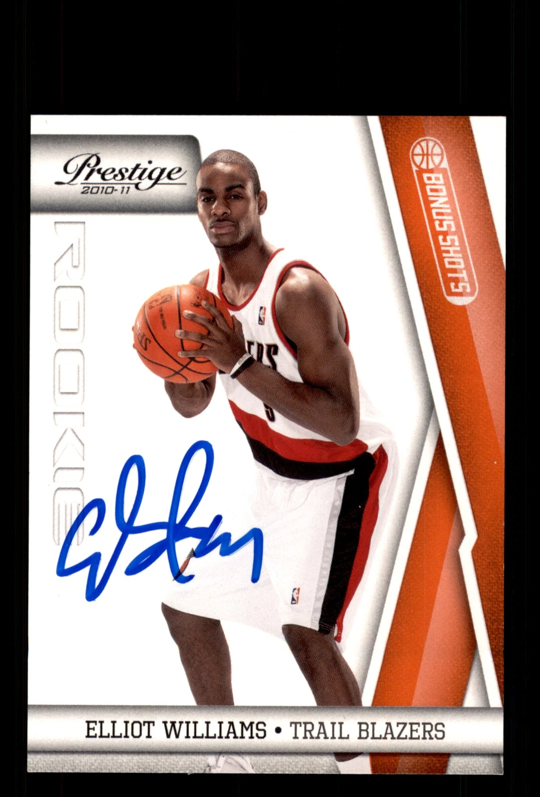 Signed Basketball Card Auto Elliot Williams 2010-11 Panini Prestige #231 /499