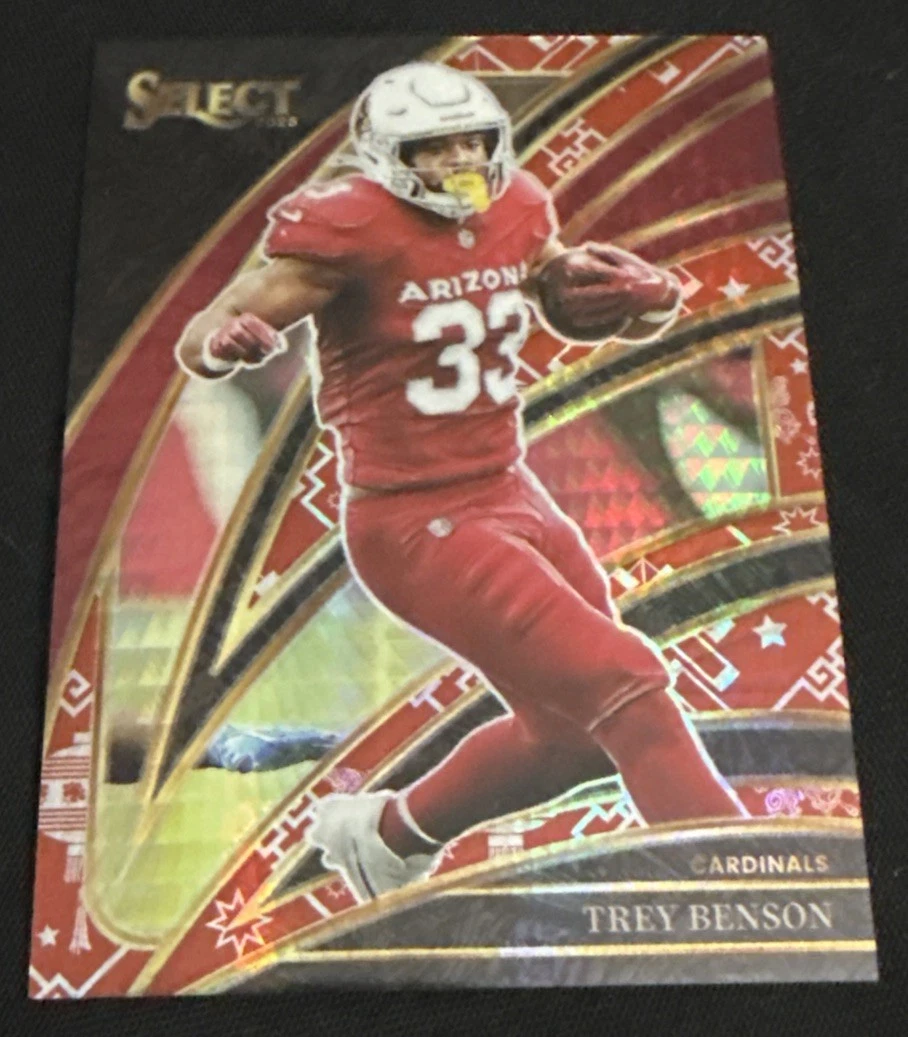 2025 Panini Select - Club Level Trey Benson Lucky Envelope 4/8 SSP