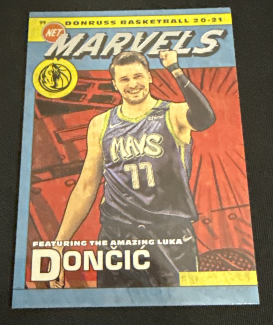 2020-21 Panini Donruss Net Marvels Luka Doncic #18