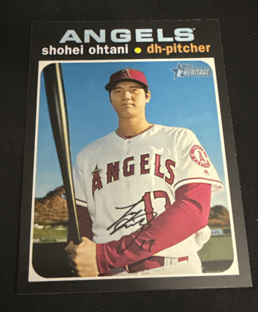 shohei ohtani 2020 Topps Heritage High Number Short Print #433