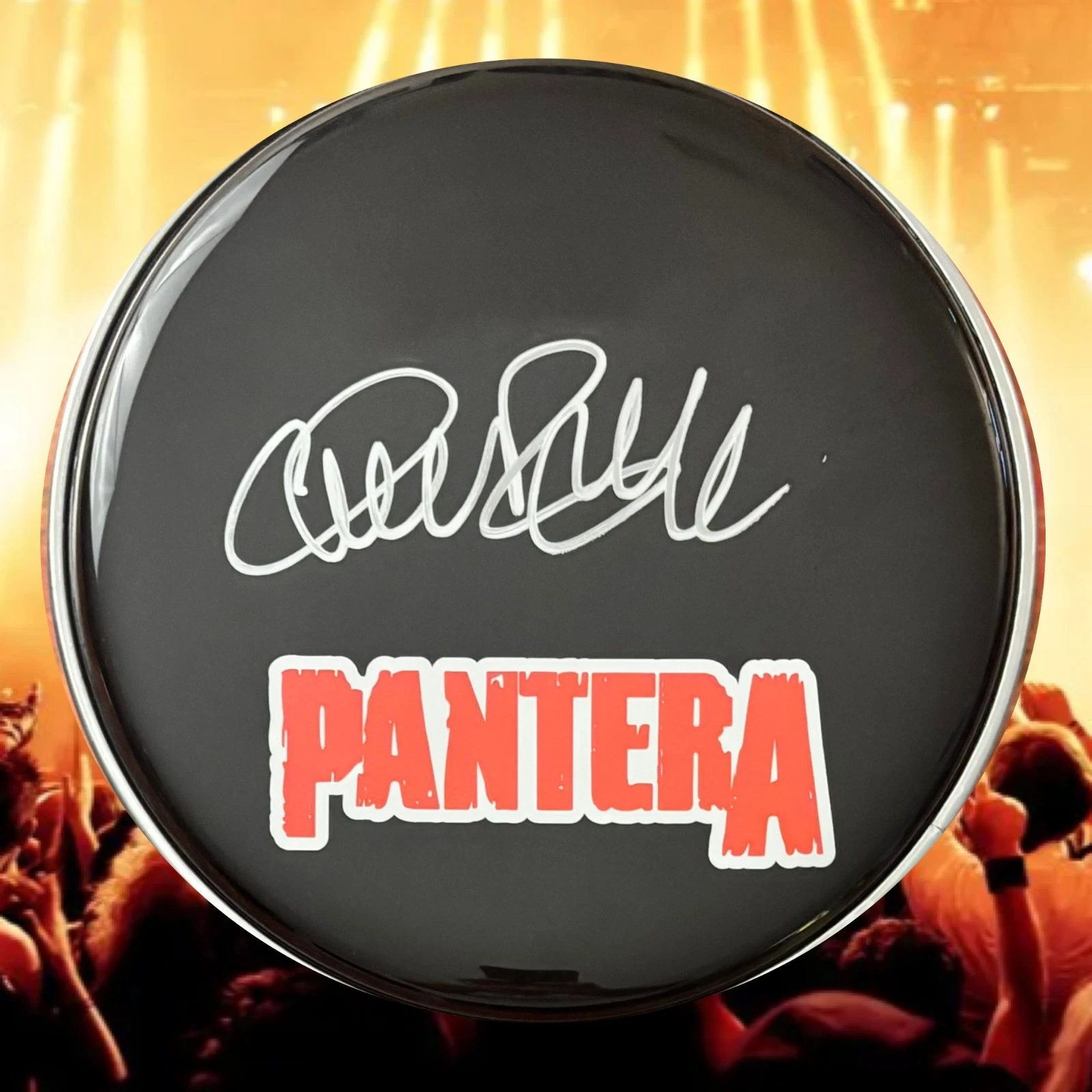 GFA Pantera Band Drummer  * CHARLIE BENANTE *  Signed 10
