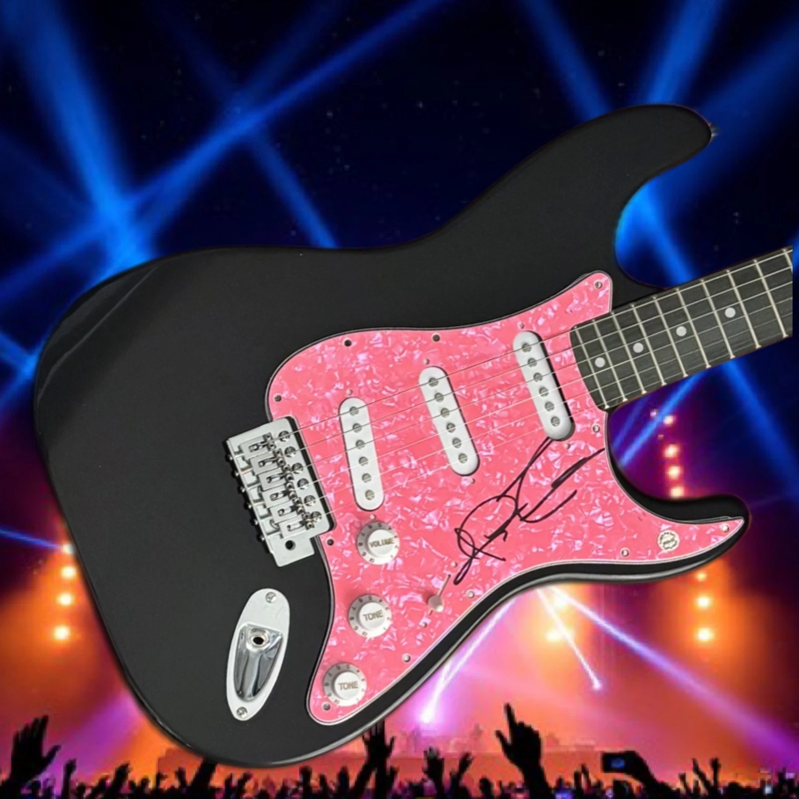 Heads Carolina, Tails California  * JO DEE MESSINA *  Signed Electric Guitar COA