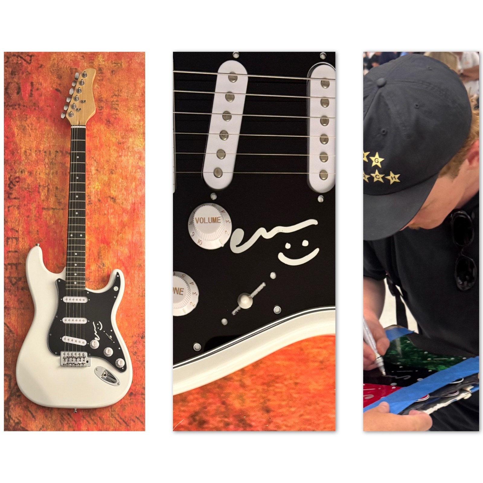 GFA The Chats Band  * FLAMIN EAMON SANDWITH *  Signed Electric Guitar PROOF COA