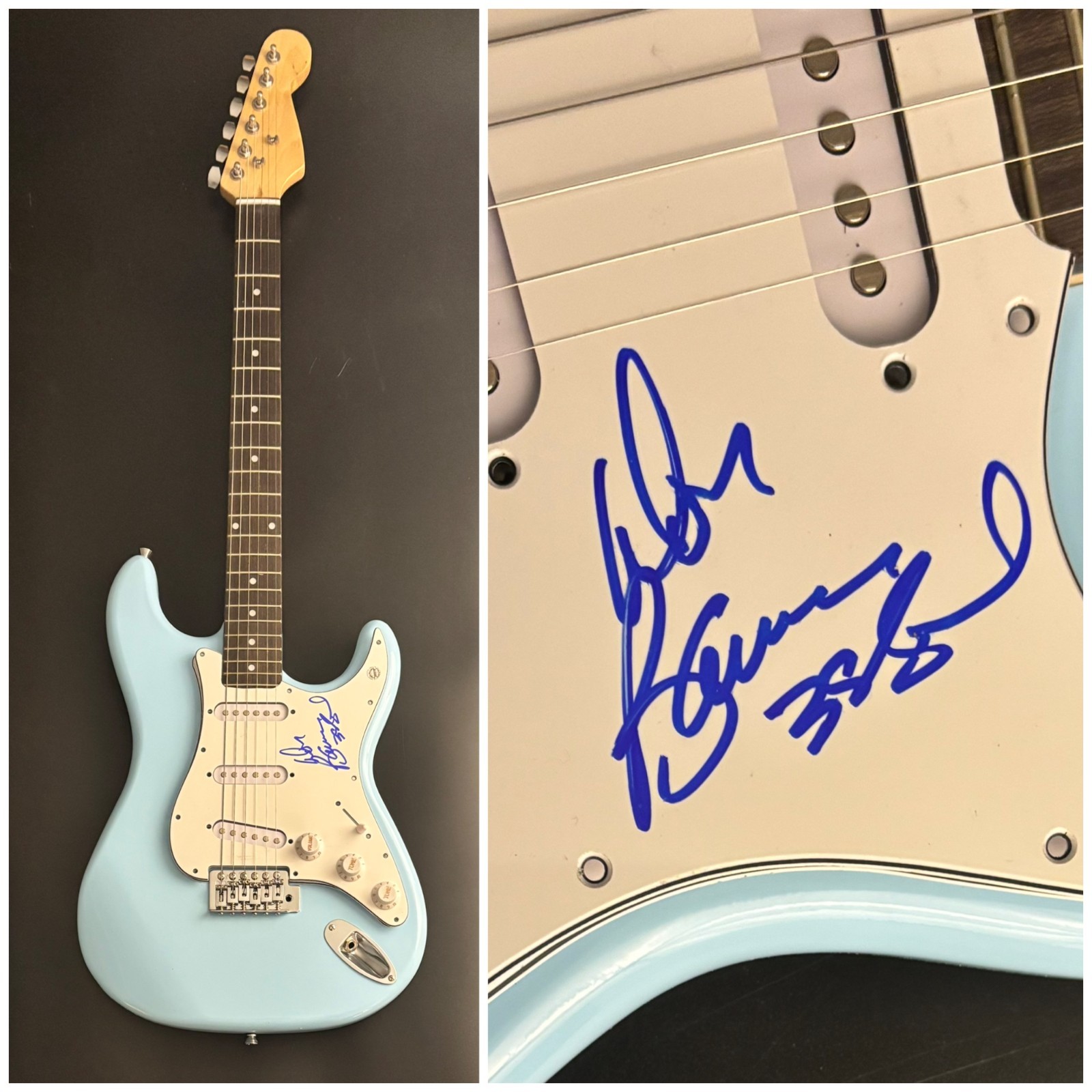 GFA 38 Special Band Guitarist  * DON BARNES *  Signed Electric Guitar PROOF COA