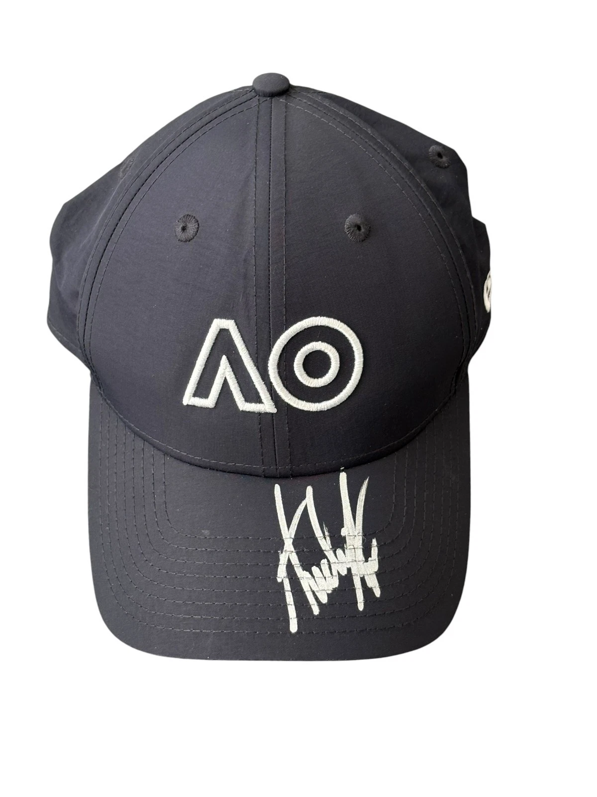 Andre Agassi Signed Autograph Hat Australian Open Tennis Official Beckett BAS