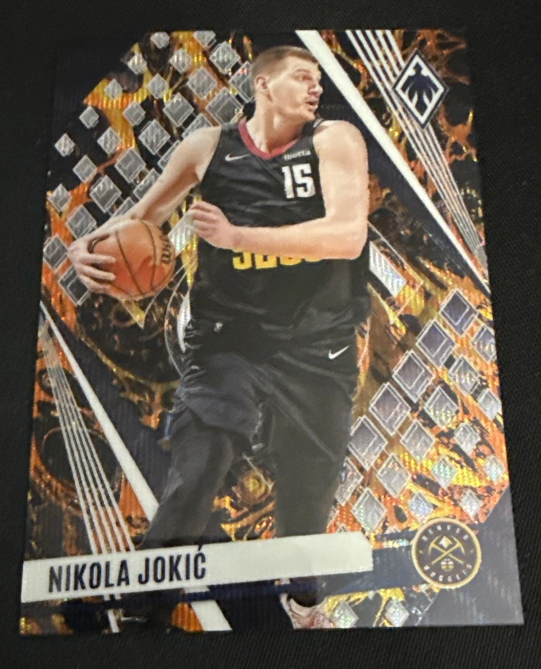 2023-24 Panini Phoenix Nikola Jokic #169 Lava Prizm /75 - Denver Nuggets