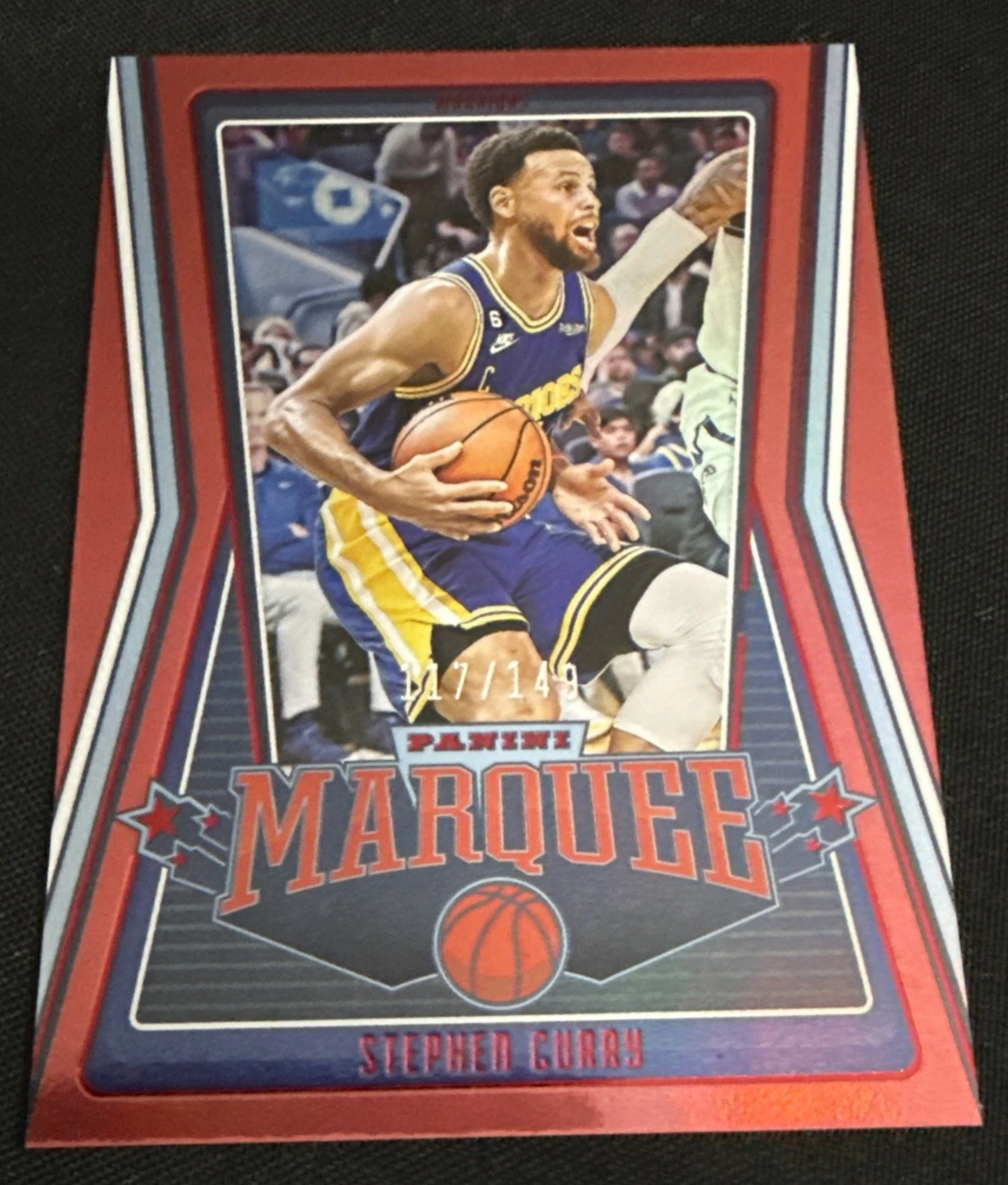 2022-23 Panini Chronicles marquee #262 Stephen Curry Red #/149