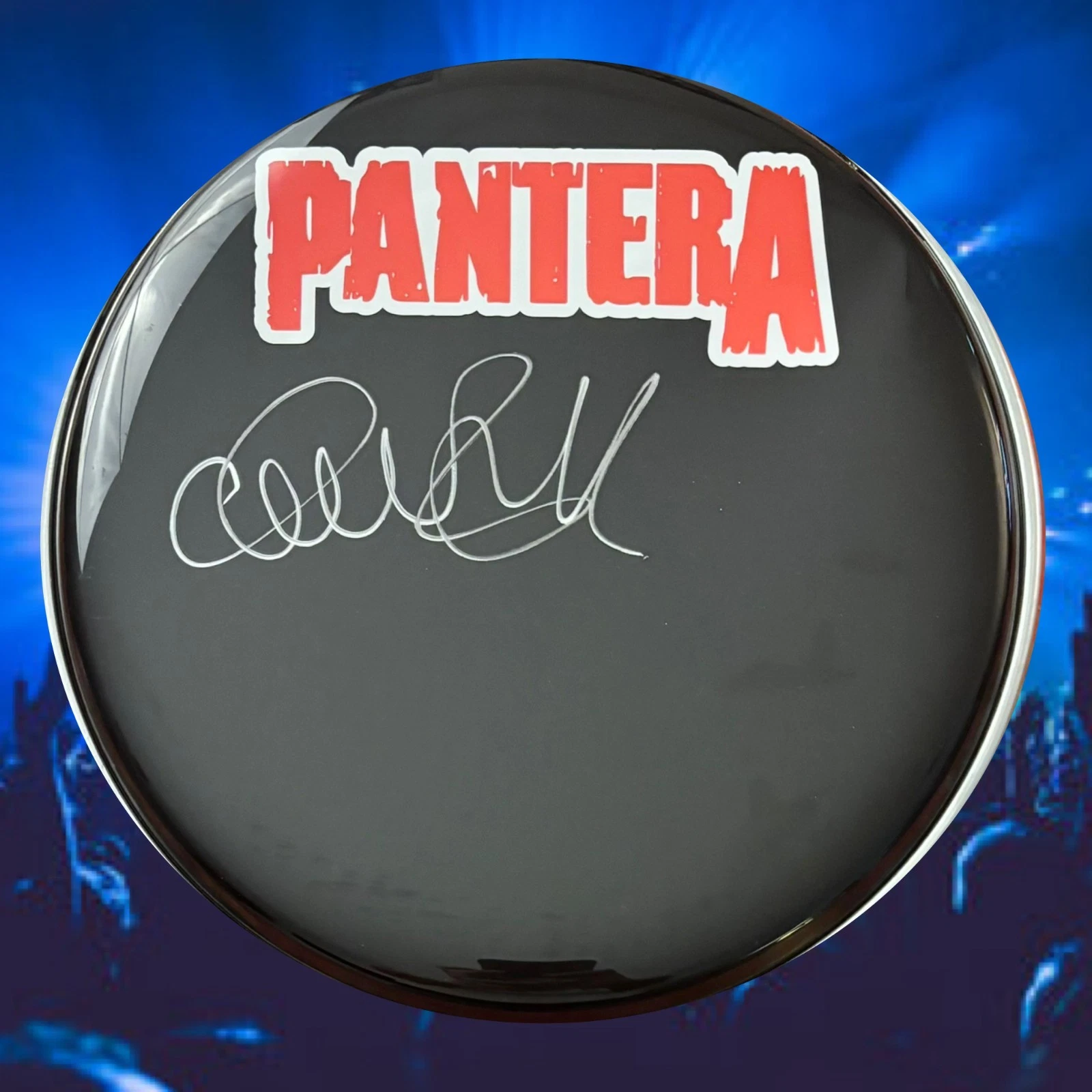 GFA Pantera Band Drummer  * CHARLIE BENANTE *  Signed 10