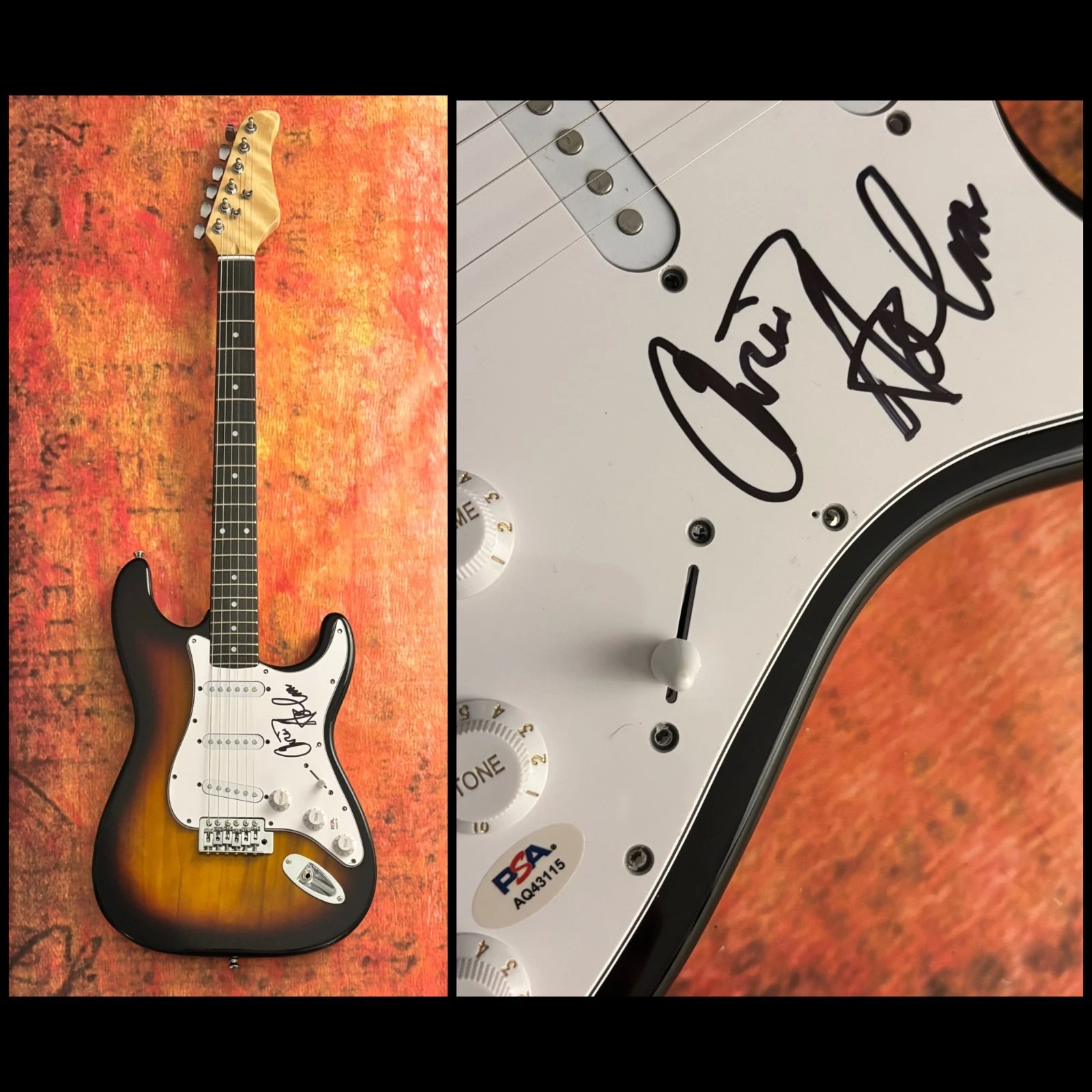 PSA  W.A.S.P. Band Guitarist  * CHRIS HOLMES *  Signed Electric Guitar COA