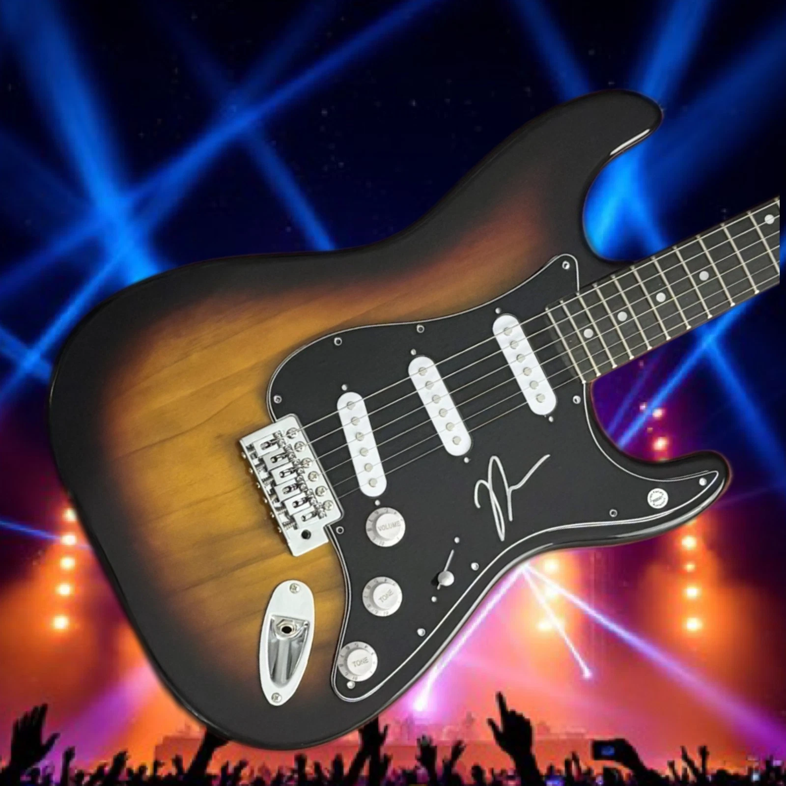 GFA Figures Star Singer  * JESSIE REYEZ *  Signed Electric Guitar  COA
