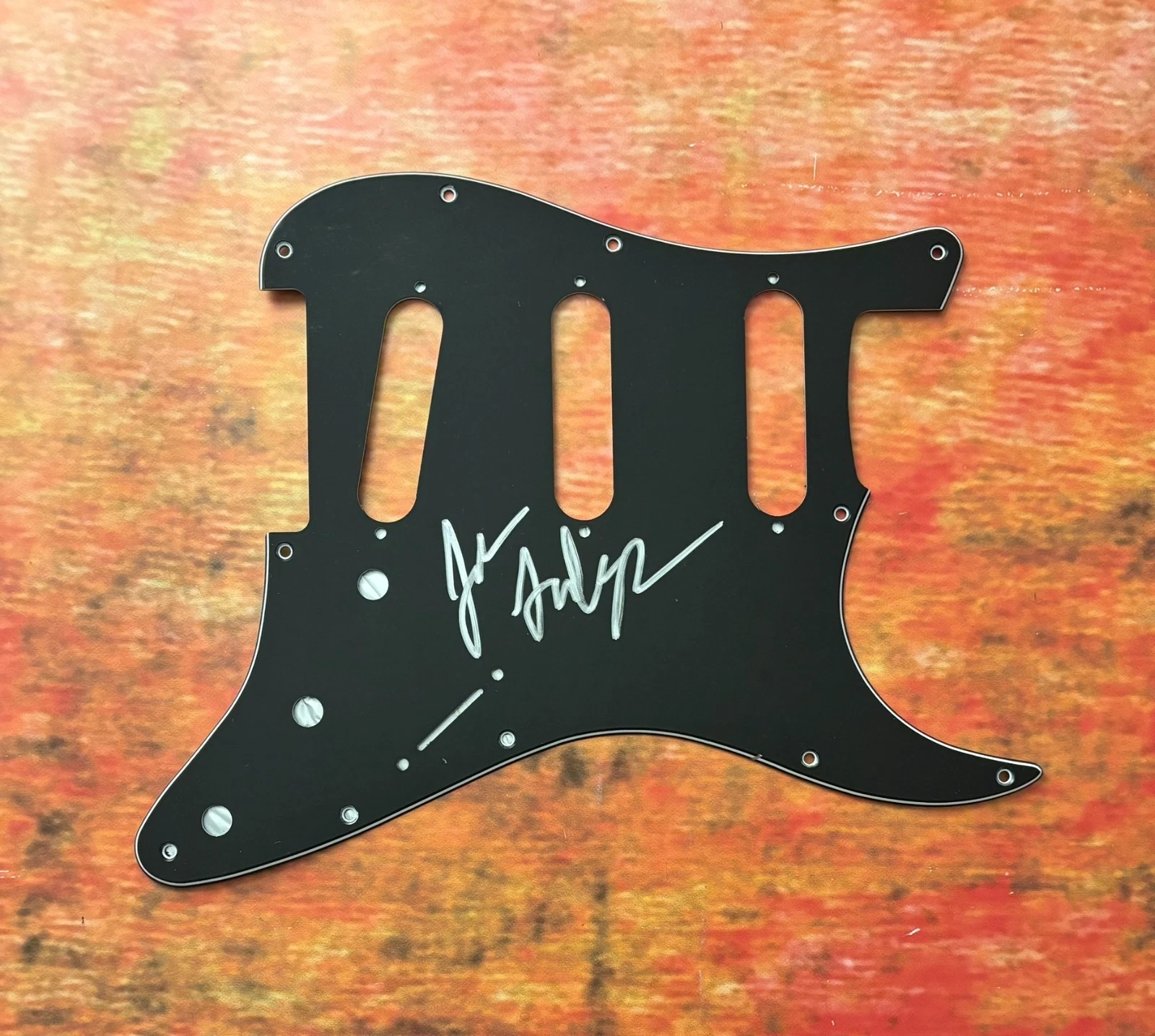 GFA Dying Fetus Band  * JOHN GALLAGHER *  Signed Electric Pickguard COA