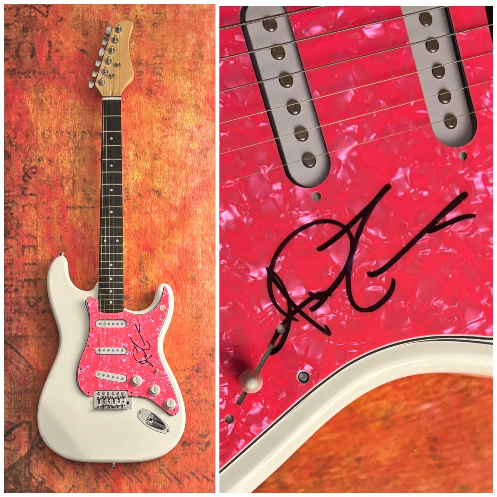 Heads Carolina, Tails California  * JO DEE MESSINA *  Signed Electric Guitar COA