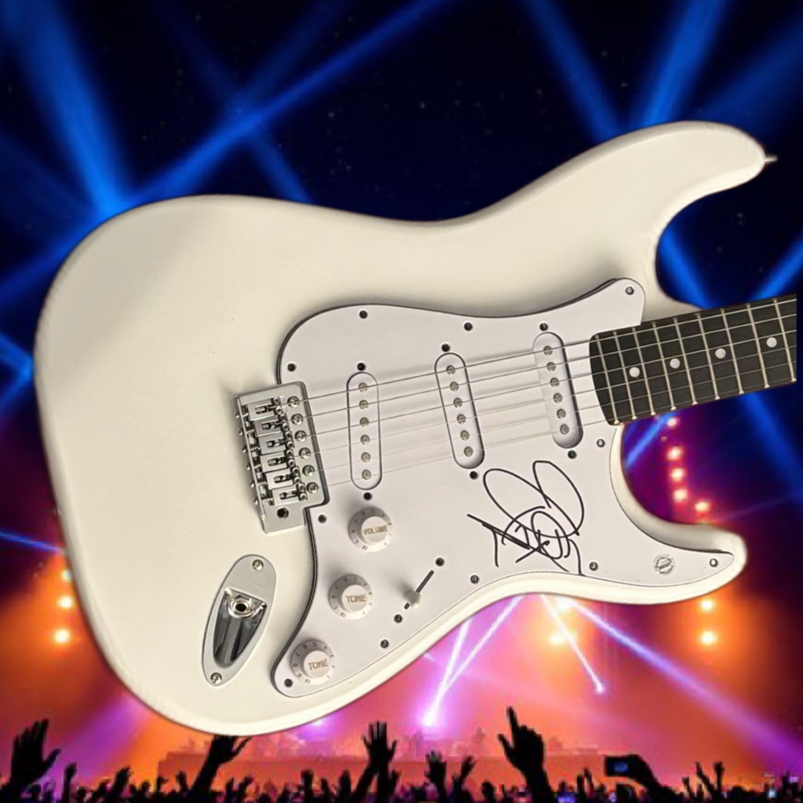 GFA The All-American Rejects  * TYSON RITTER *  Signed Electric Guitar COA