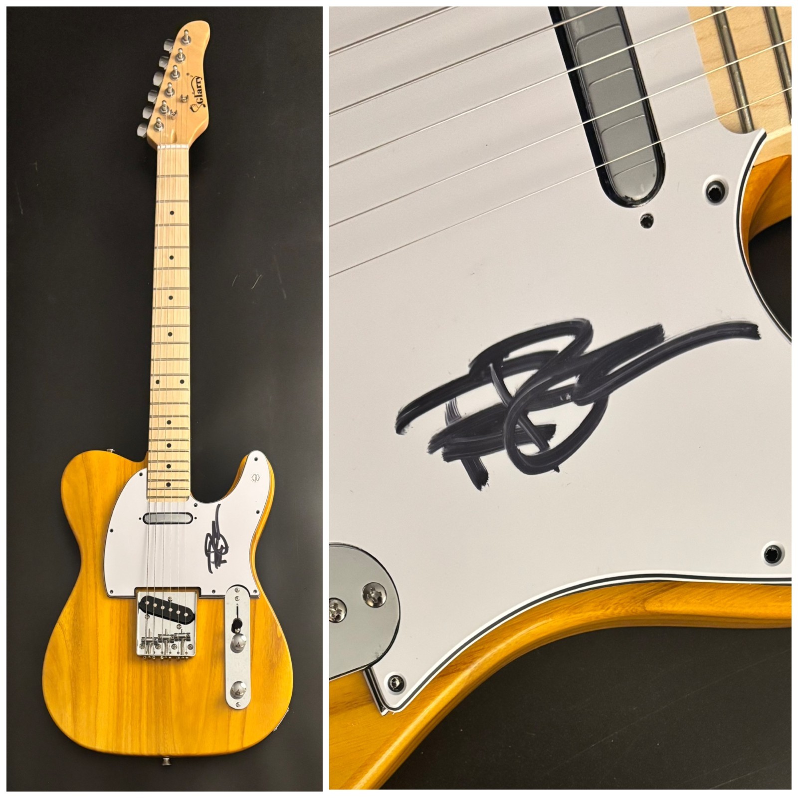 GFA  Frank Zappa Drummer  * TERRY BOZZIO *  Signed Electric Guitar  COA