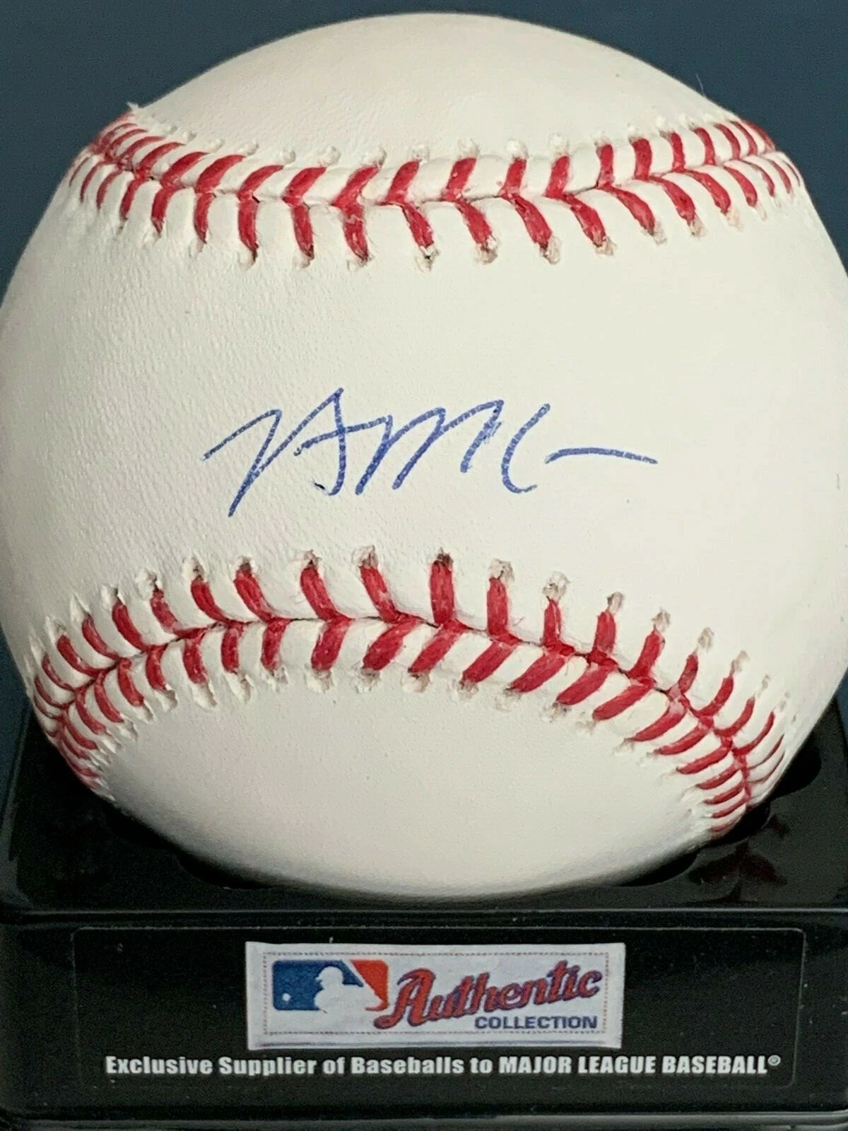 BRIAN MCCANN  HOUSTON ASTROS  MLB AUTHENTICATED   SIGNED OML BASEBALL
