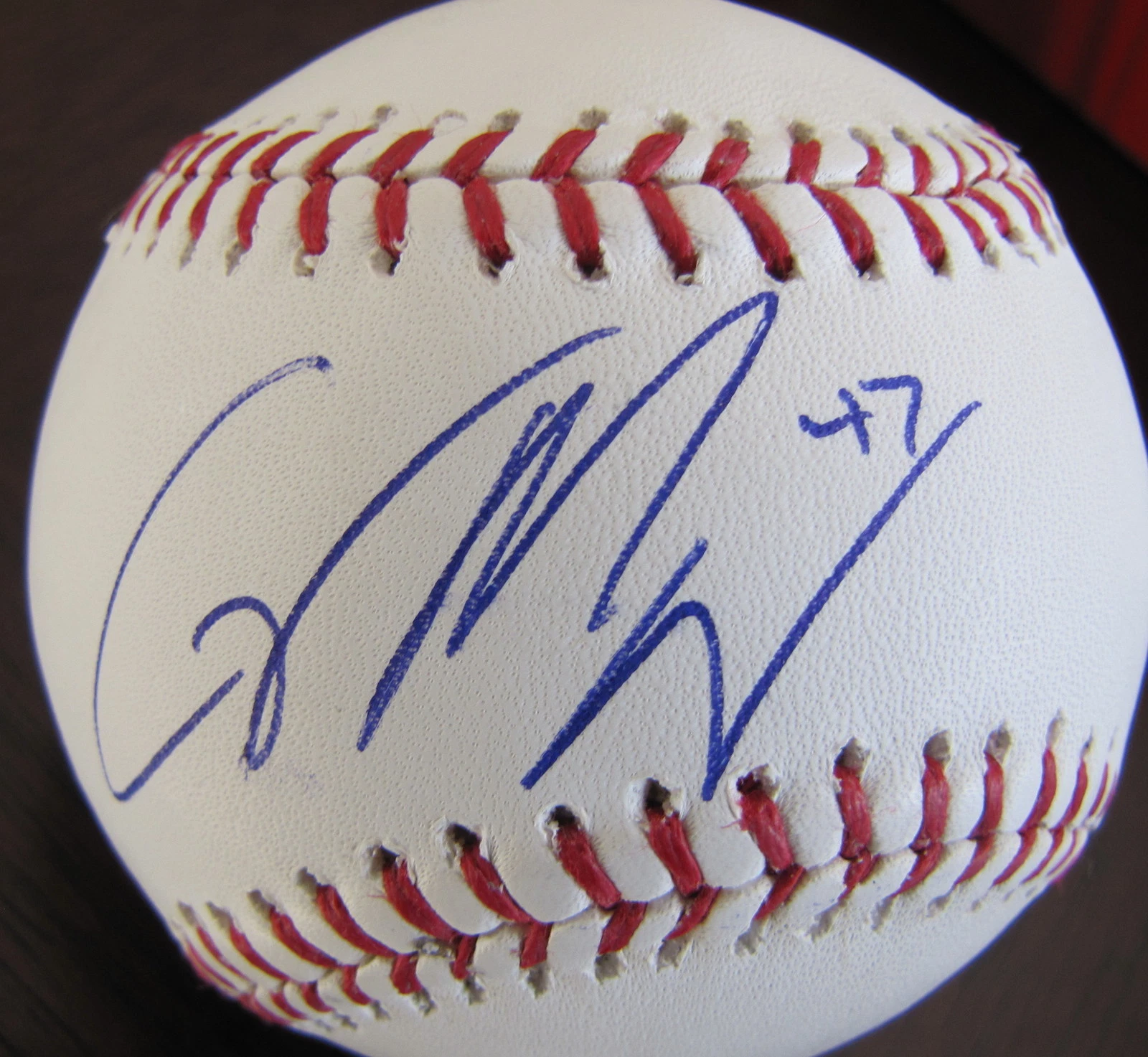 CORY MAZZONI  SAN DIEGO PADRES    SIGNED OML BASEBALL