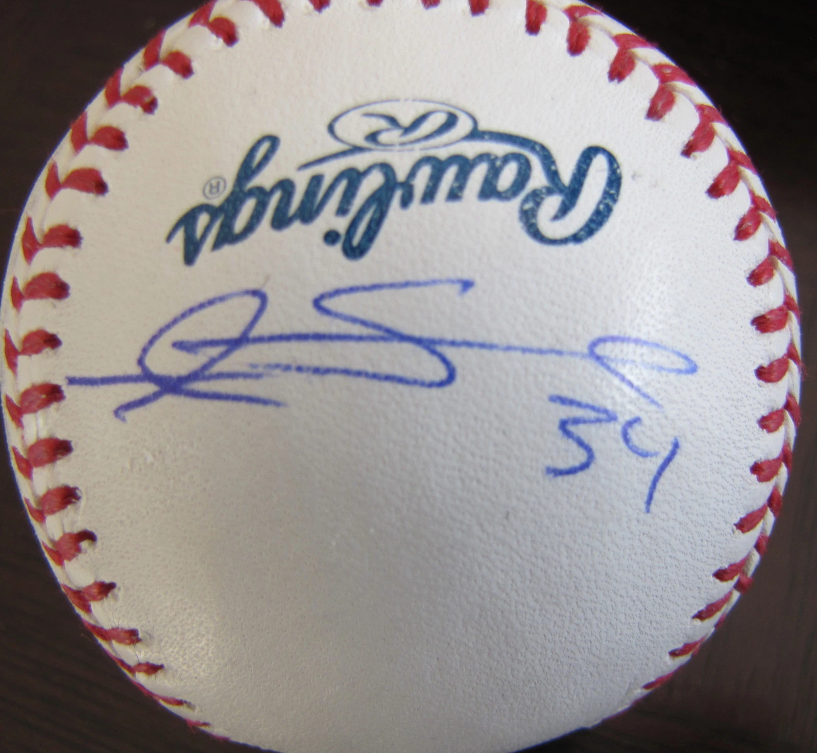 ANDREW SUSAC  SAN FRANCISCO GIANTS     SIGNED OML BASEBALL