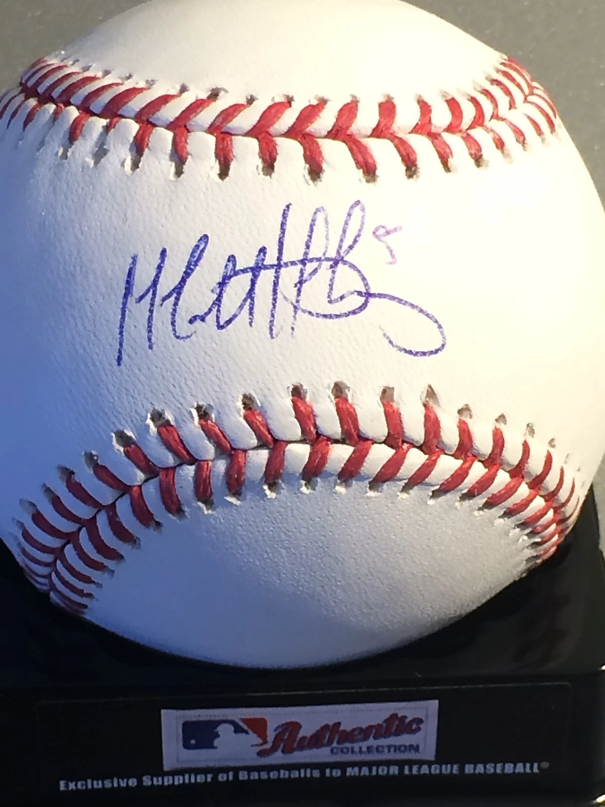 MATT DUFFY  SAN FRANCISCO GIANTS   SIGNED OML BASEBALL
