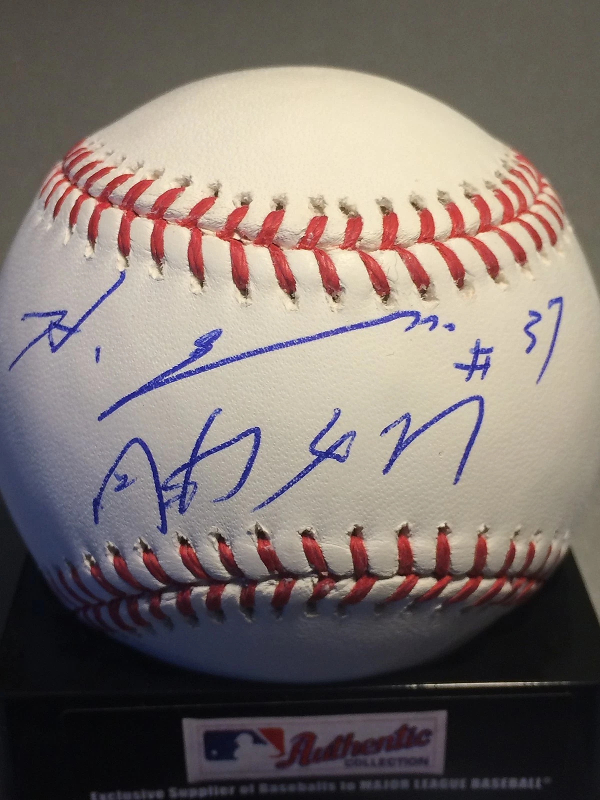 HIDEKI OKAJIMA  BOSTON RED SOX 2007   SIGNED OML BASEBALL