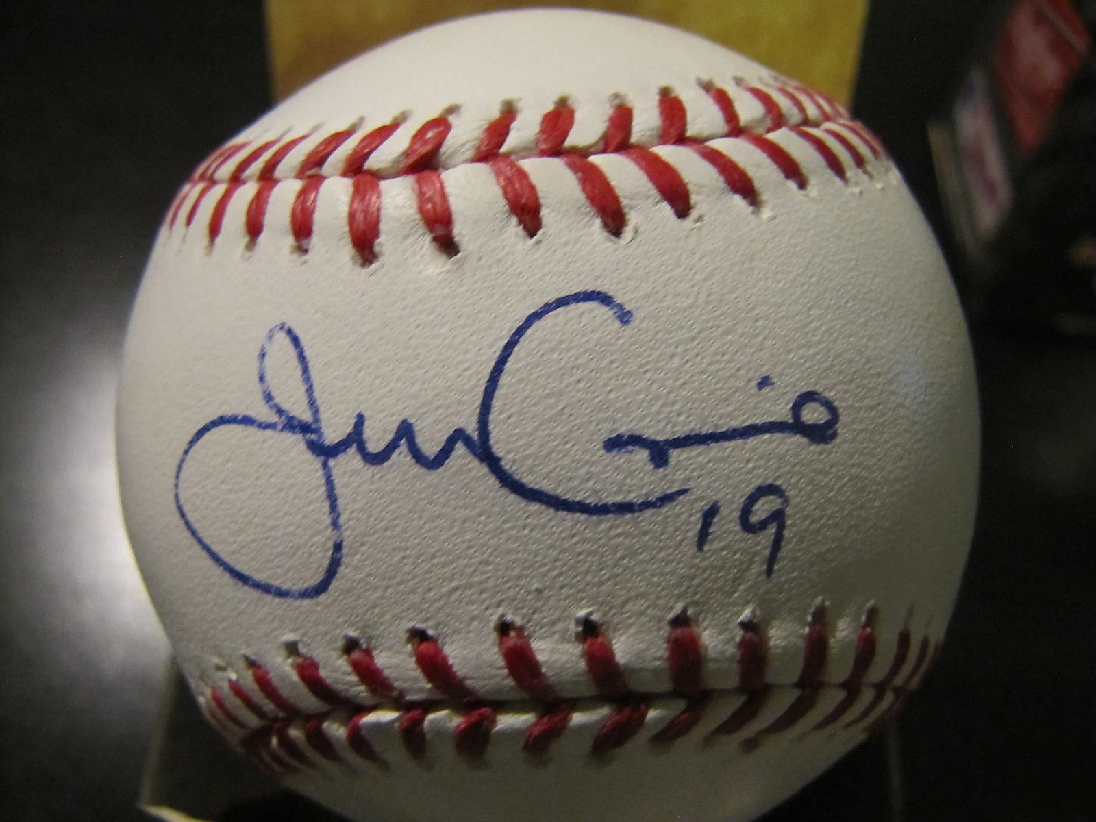 JEFF CONINE  FLORIDA MARLINS    SIGNED OML BASEBALL