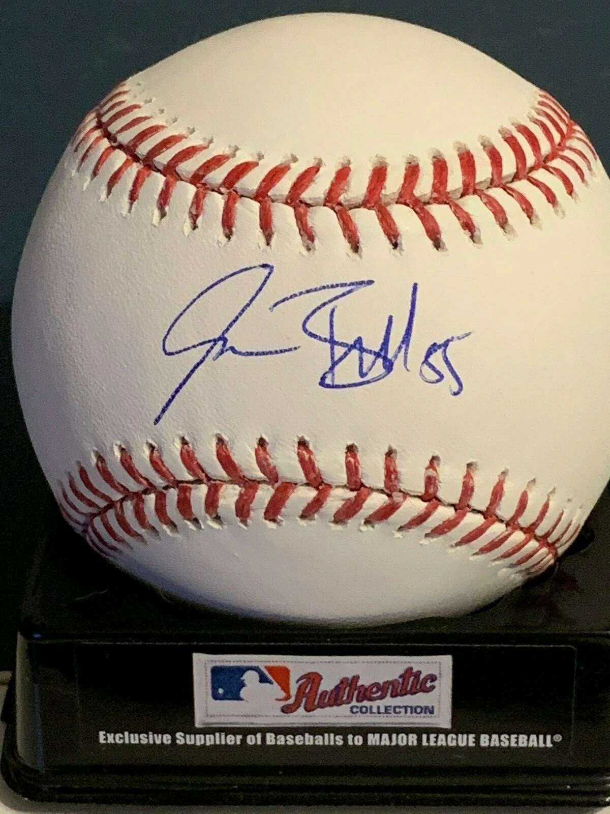 JOSH BELL  PITTSBURGH PIRATES   SIGNED OML BASEBALL