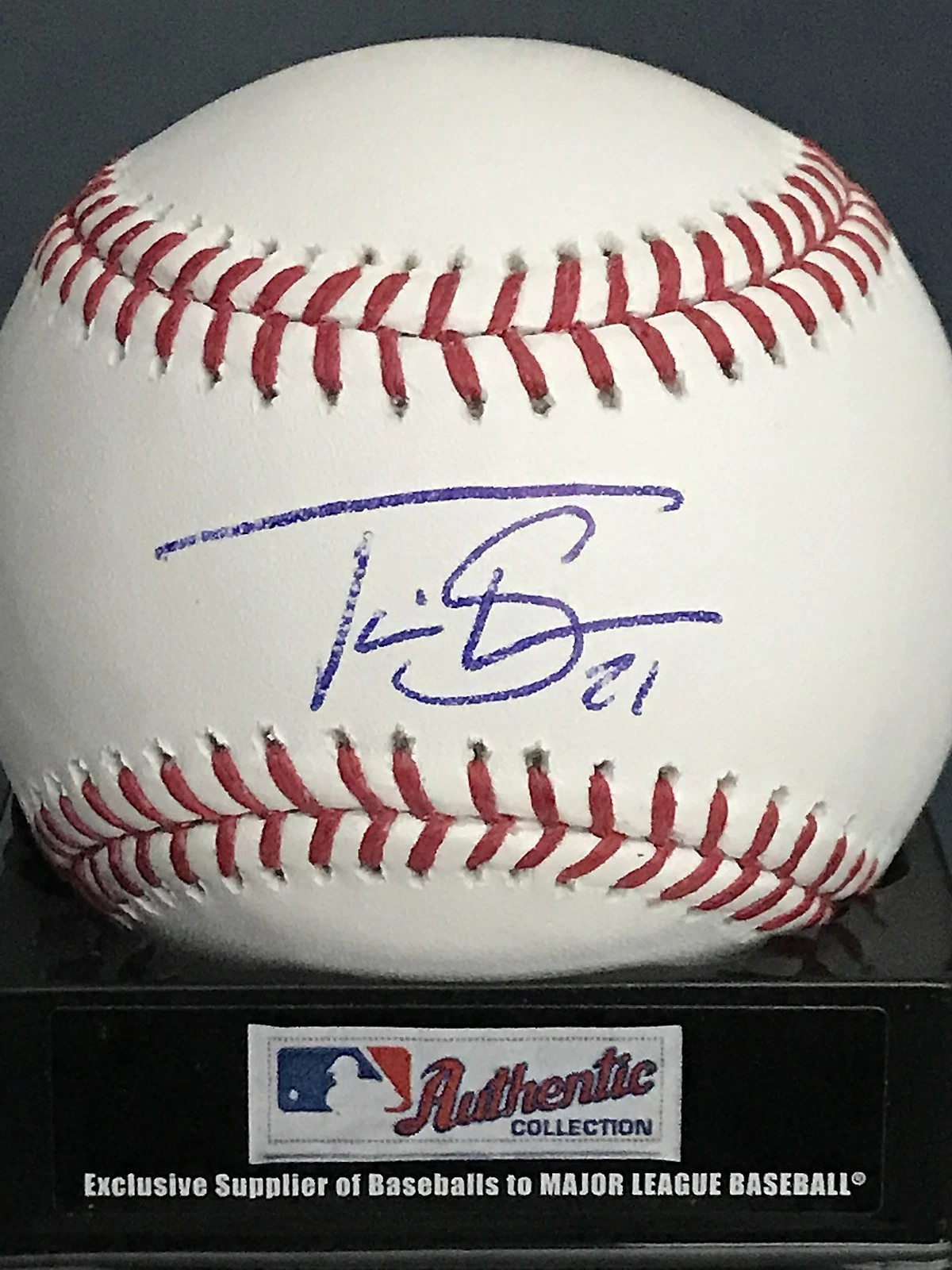 TRAVIS SHAW  MILWAUKEE BREWERS    SIGNED OML BASEBALL