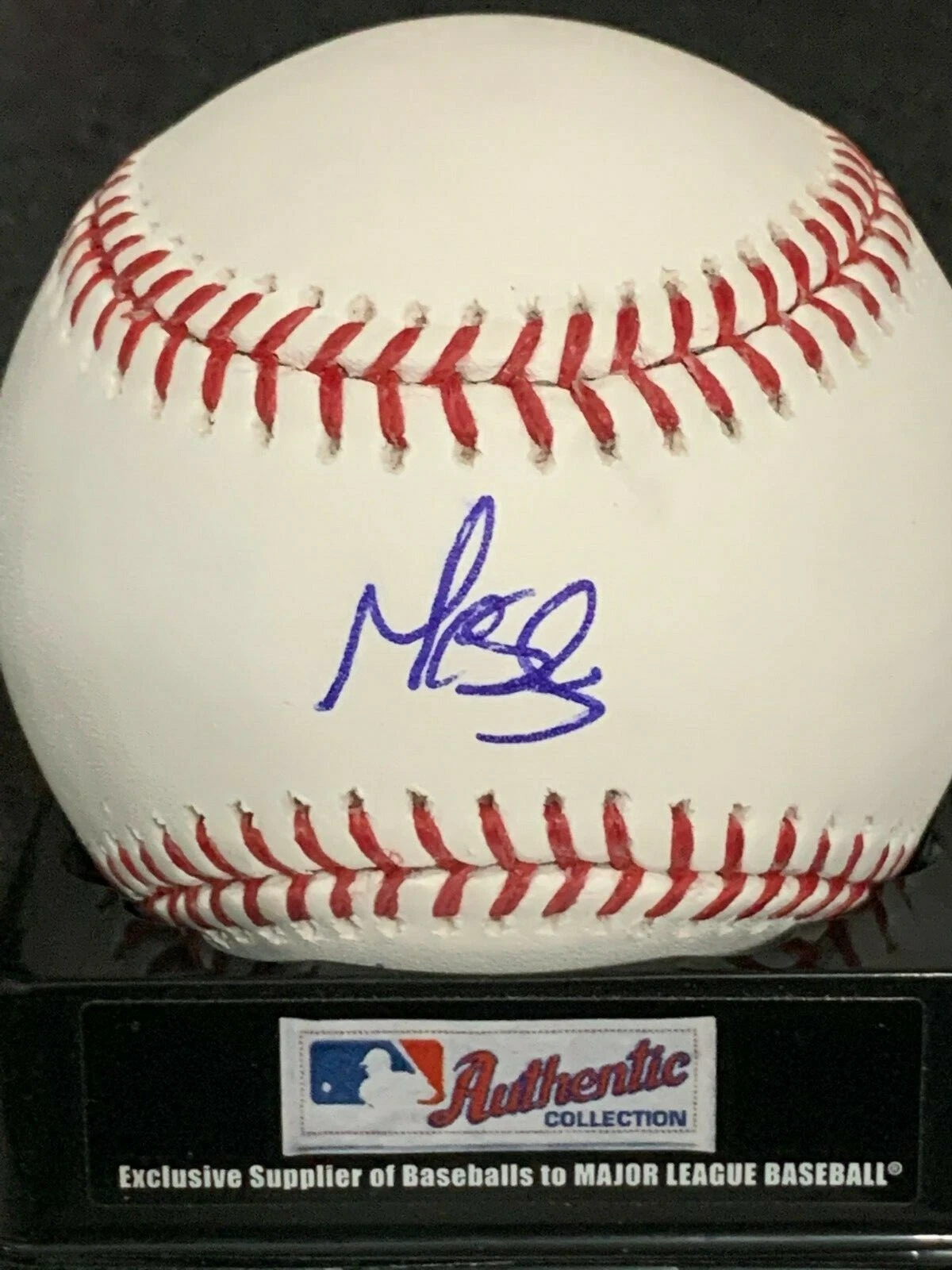 VICTOR VICTOR MESA  MIAMI MARLINS   SIGNED OML BASEBALL