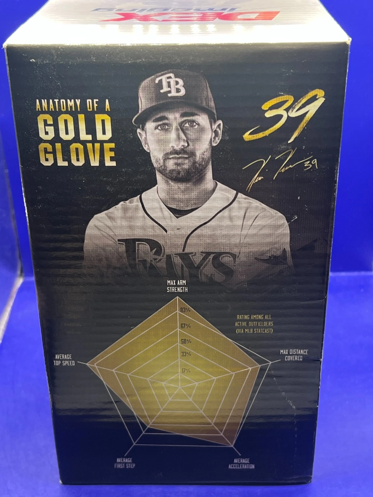 KEVIN KIERMAIER  TAMPA RAYS  BOBBLEHEAD GIVEAWAY  BRAND NEW IN BOX