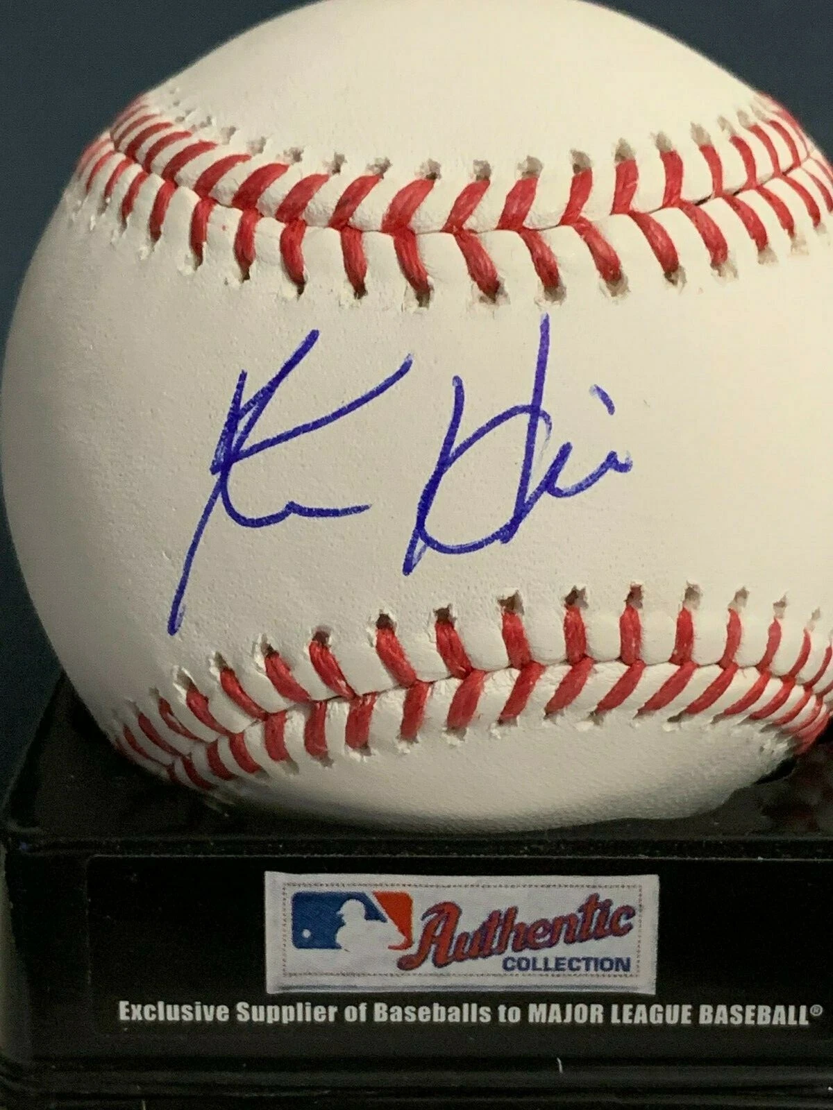 KEN HILL  ST. LOUIS CARDINALS / CLEVELAND INDIANS  SIGNED OML BASEBALL
