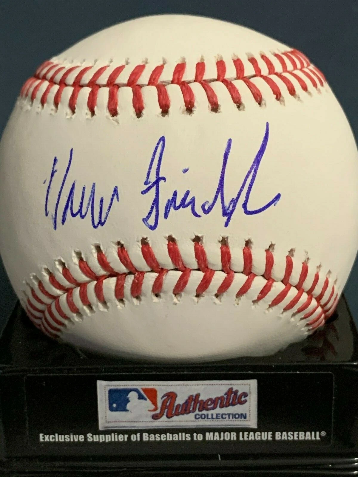 DAVE FREISLEBEN  SAN DIEGO PADRES / CLEVELAND INDIANS  SIGNED OML BASEBALL