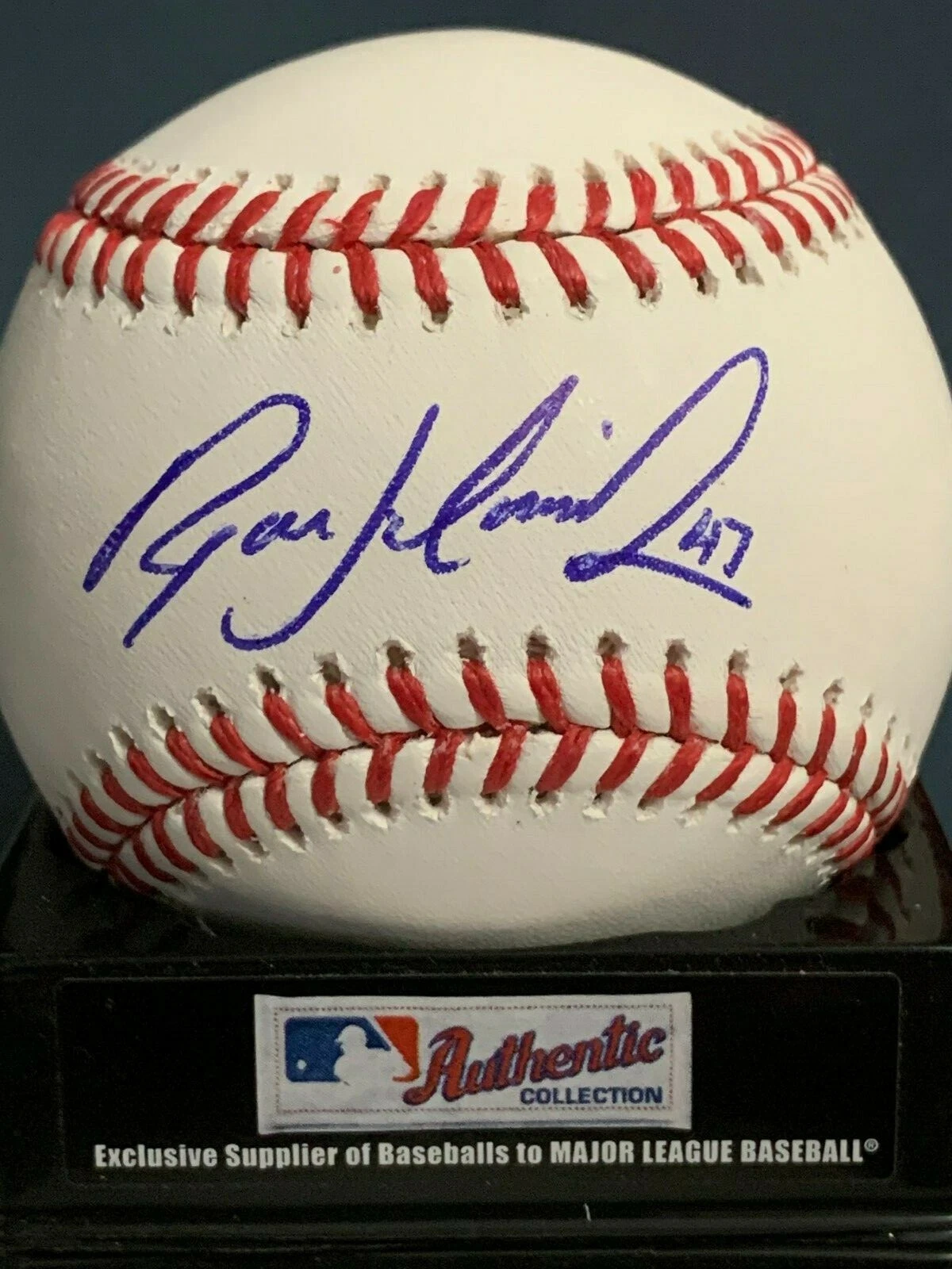 RYAN LUDWICK  PITTSBURGH PIRATES / CINCINNATI REDS  SIGNED OML BASEBALL