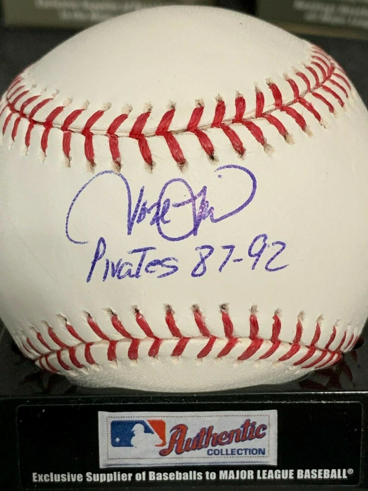 JOSE LIND  PITTSBURGH PIRATES  87-92  SIGNED OML BASEBALL