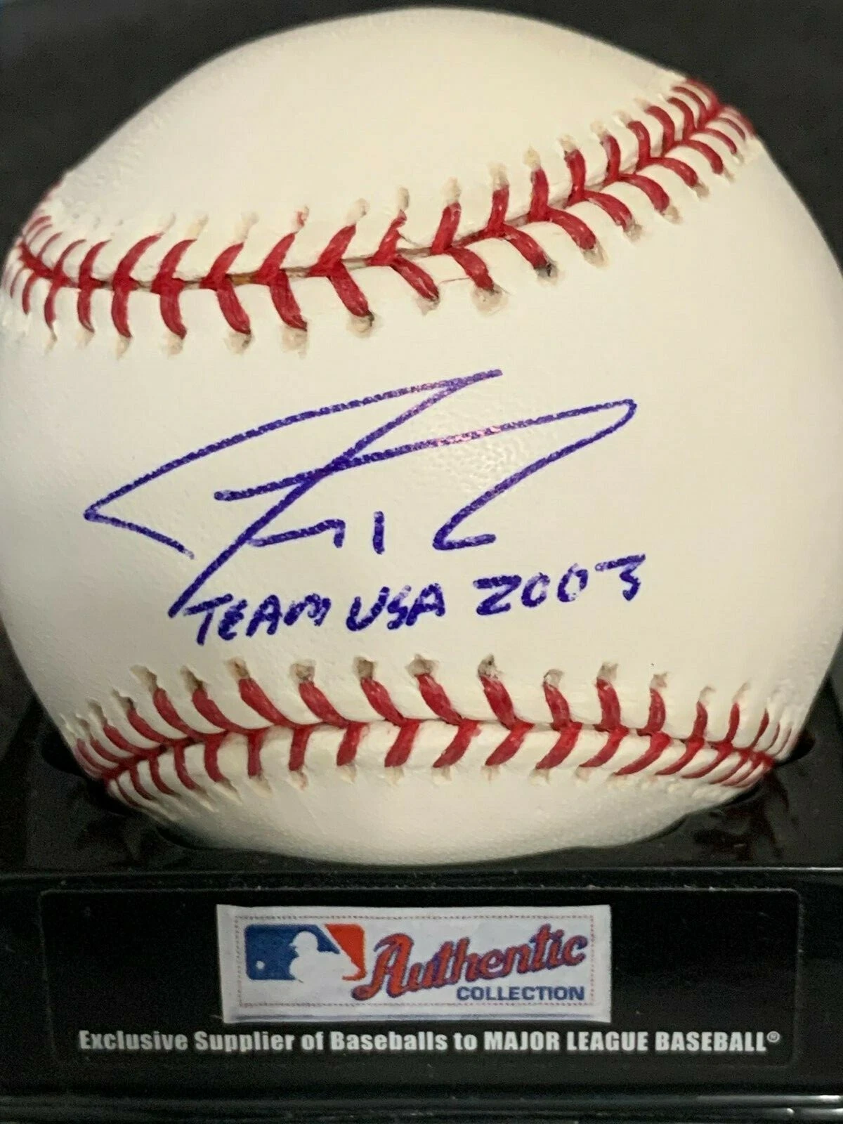 JEREMY REED NEW YORK METS / SEATTLE MARINERS  SIGNED OML BASEBALL