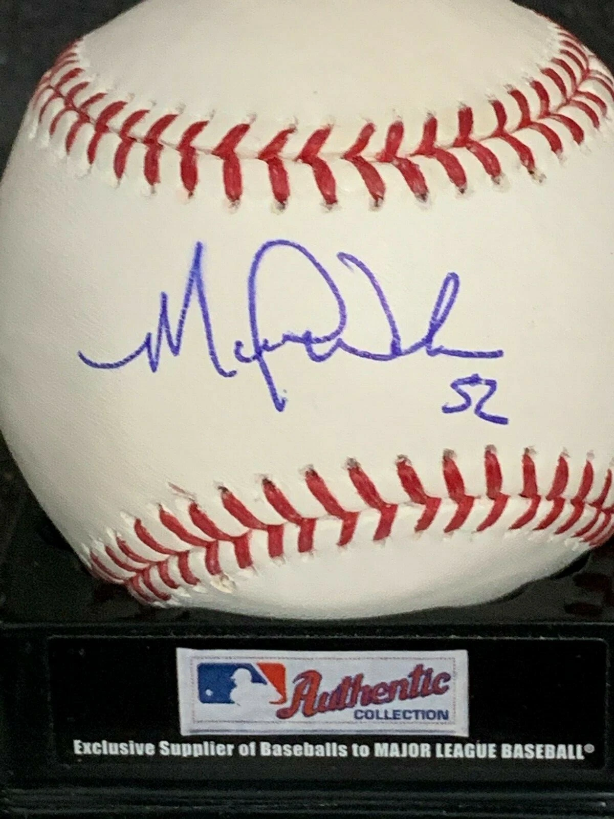 MICHAEL WACHA  ST. LOUIS CARDINALS / TAMPA RAYS   SIGNED OML BASEBALL